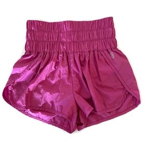 Free People FP Movement Way Home Shorts Passion Fruit Pink • Size Small